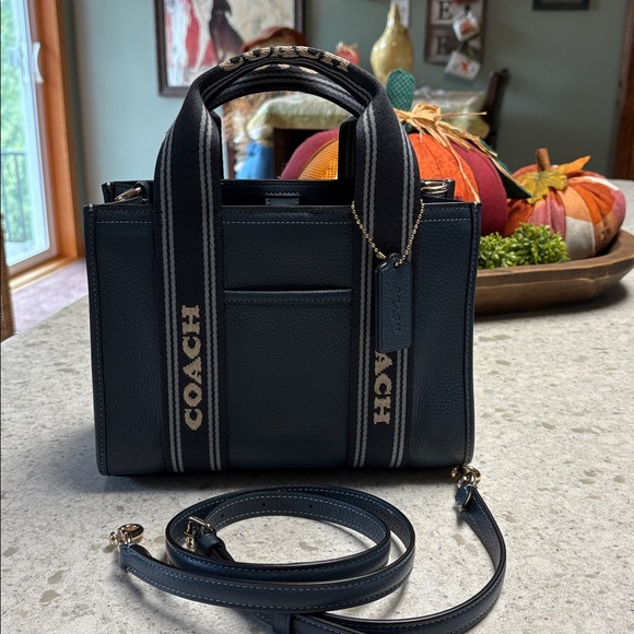 Coach Navy Smith Tote Bag - Picture 1 of 9